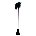 CALEXOTICS - SCANDAL FOUET EN PLUMES NOIRES