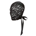 CALEXOTICS - CAGOULE EN DENTELLE NOIRE AVEC NŒUD SCANDAL
