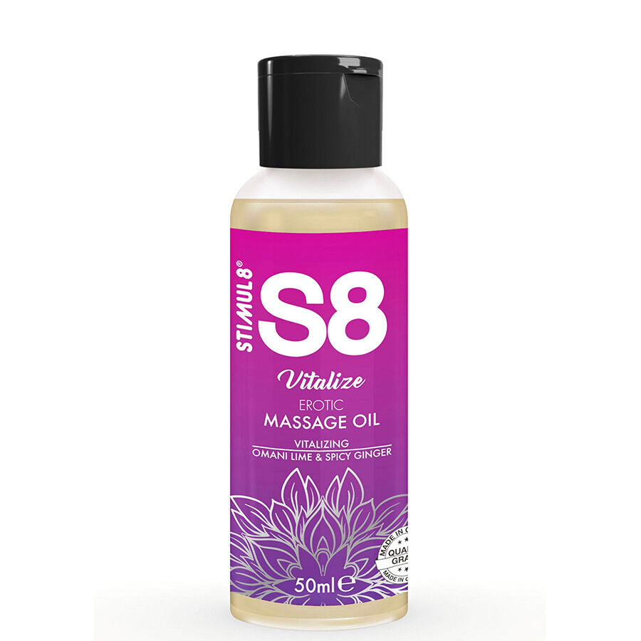 STIMUL8 - COFFRET HUILE DE MASSAGE S8 3 X 50 ML