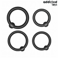ADDICTED TOYS - ENSEMBLE D'ANNEAUX PÉNIS EN SILICONE