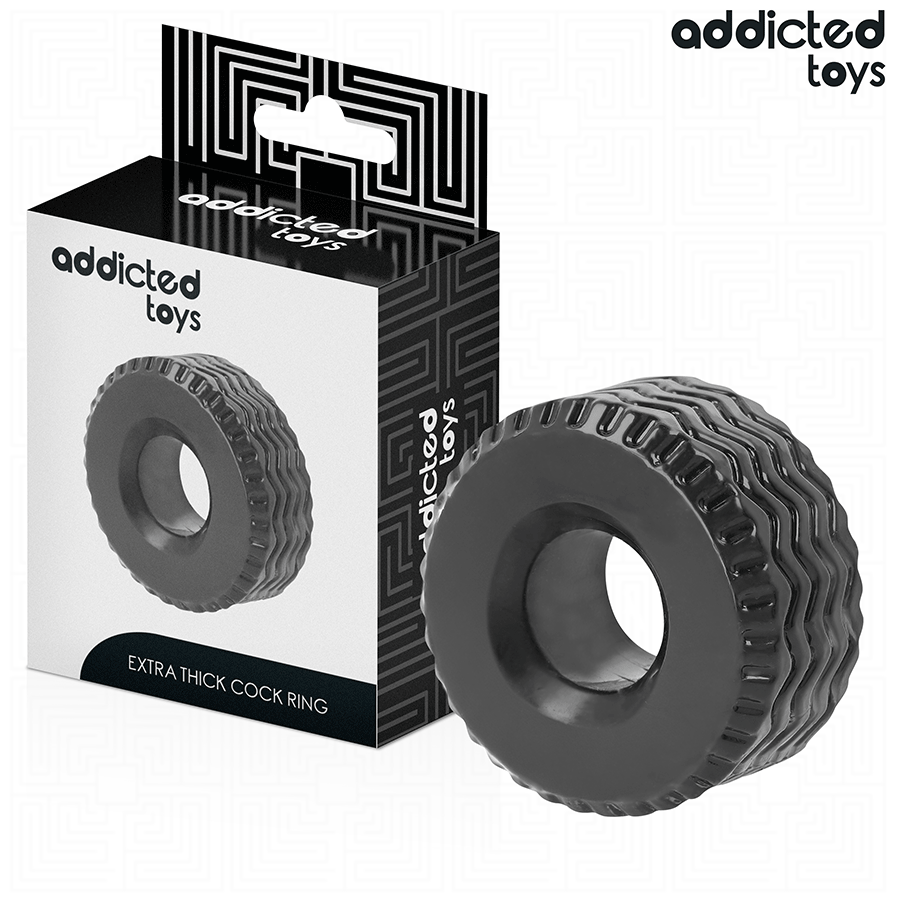 ADDICTED TOYS - ANNEAU PÉNIEN EXTRA ÉPAIS