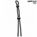 ADDICTED TOYS - CORDON EN SILICONE POUR PÉNIS À DOUBLE BOUCLE