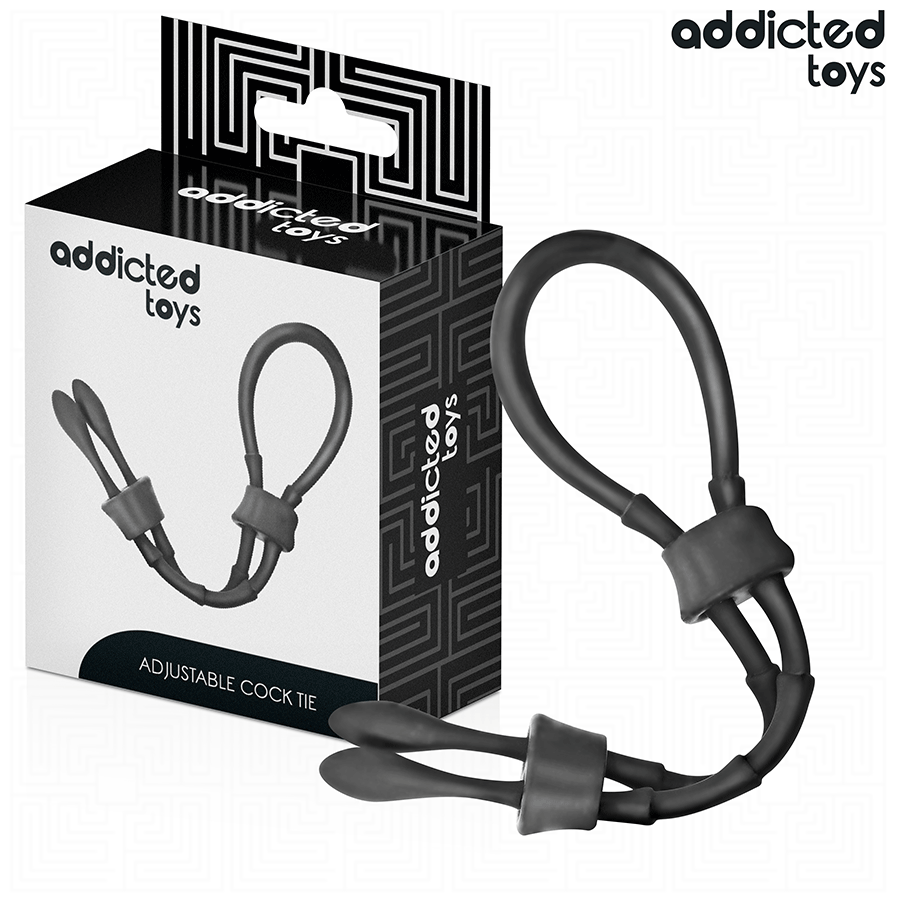 ADDICTED TOYS - ANNEAU PÉNIEN AJUSTABLE EN SILICONE
