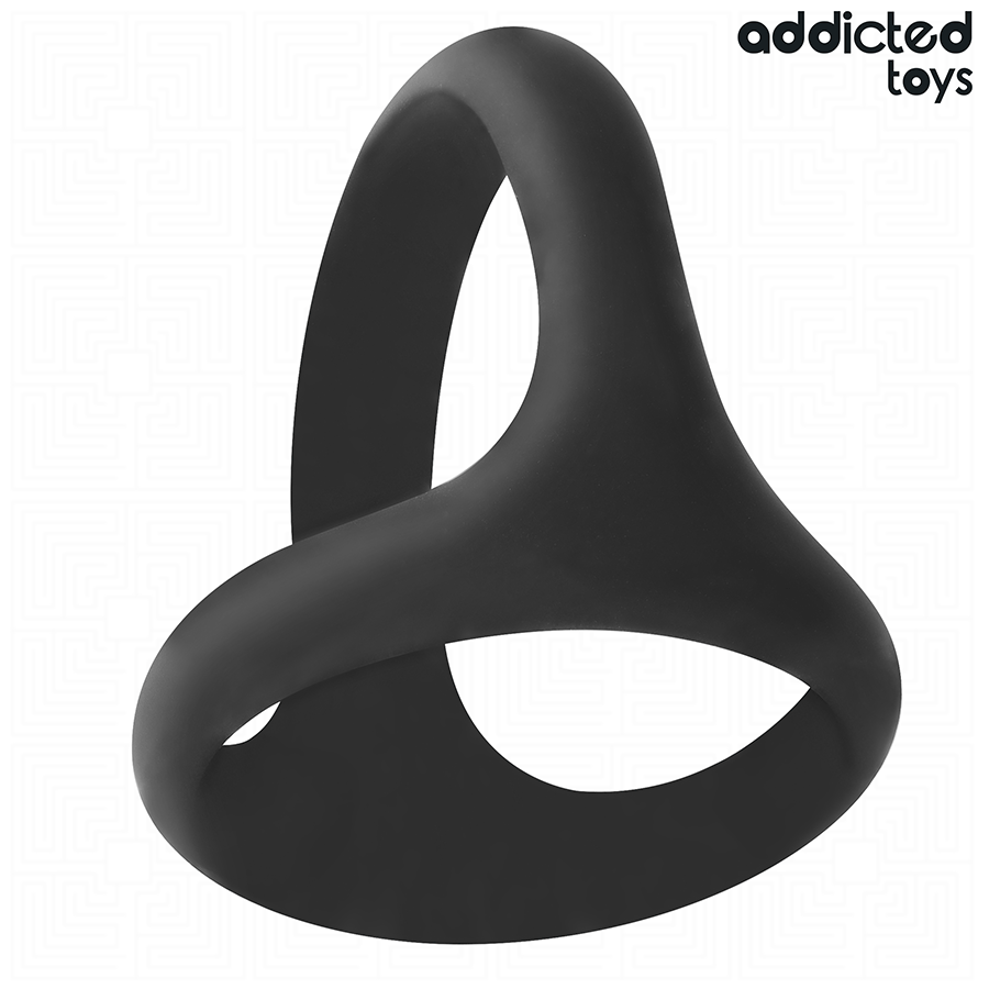 ADDICTED TOYS - TRIPLE PÉNIS RING ÉPAIS