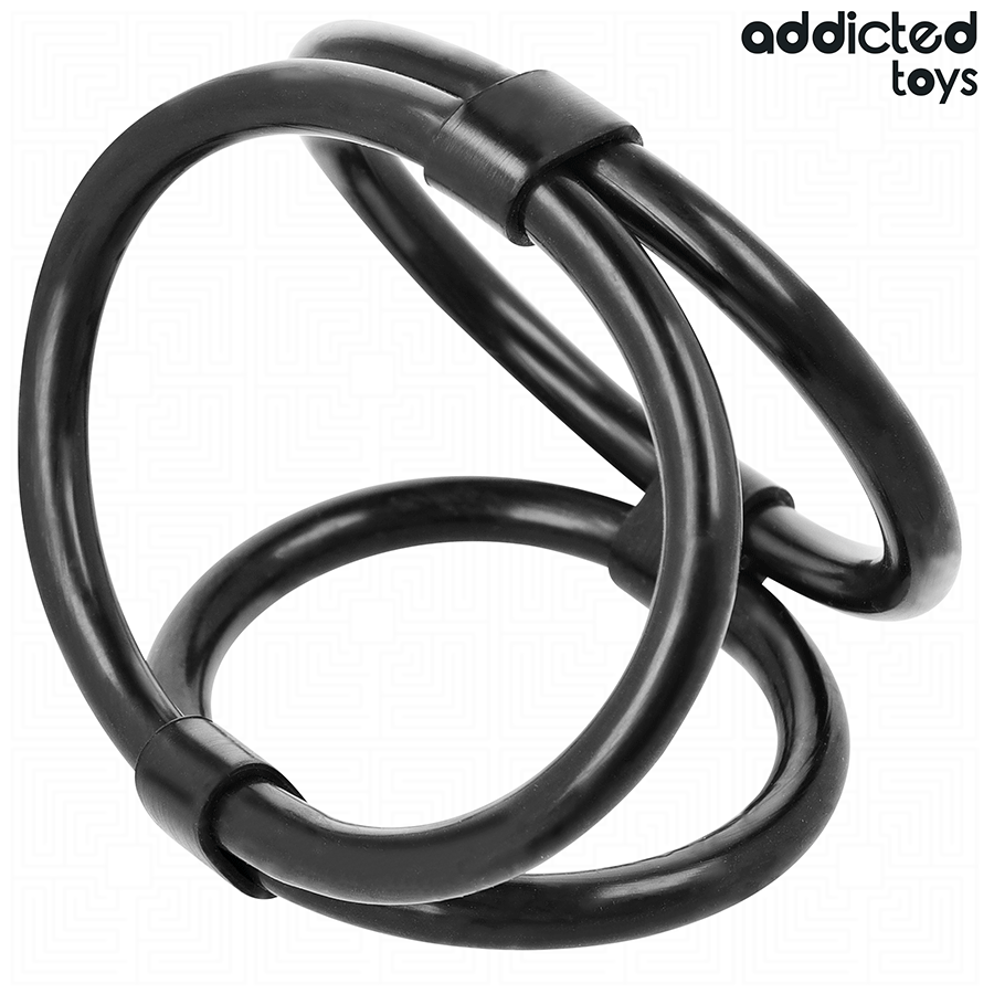 ADDICTED TOYS - TRIPLE PÉNIS RING
