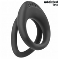 ADDICTED TOYS - DOPPELT STRUKTURIERTER PENISRING