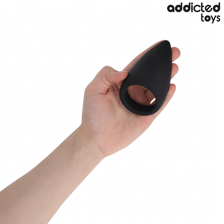 ADDICTED TOYS - ANNEAU PÉNIEN EN FORME DE LARME
