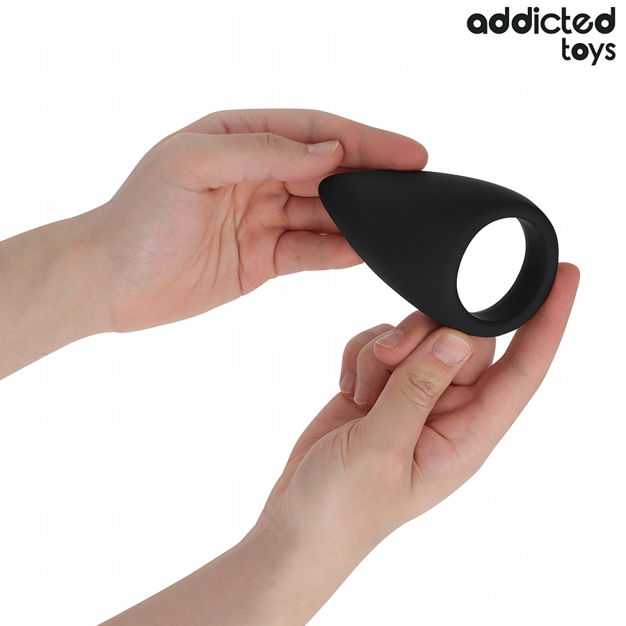 ADDICTED TOYS - ANNEAU PÉNIEN EN FORME DE LARME