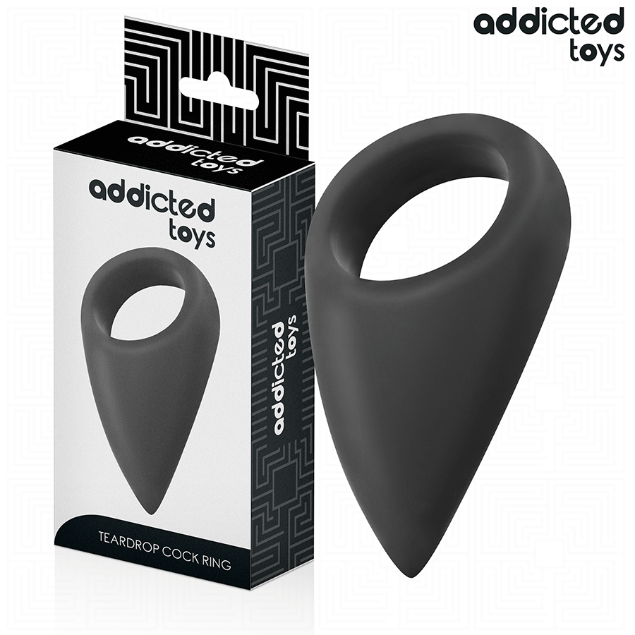 ADDICTED TOYS - ANNEAU PÉNIEN EN FORME DE LARME