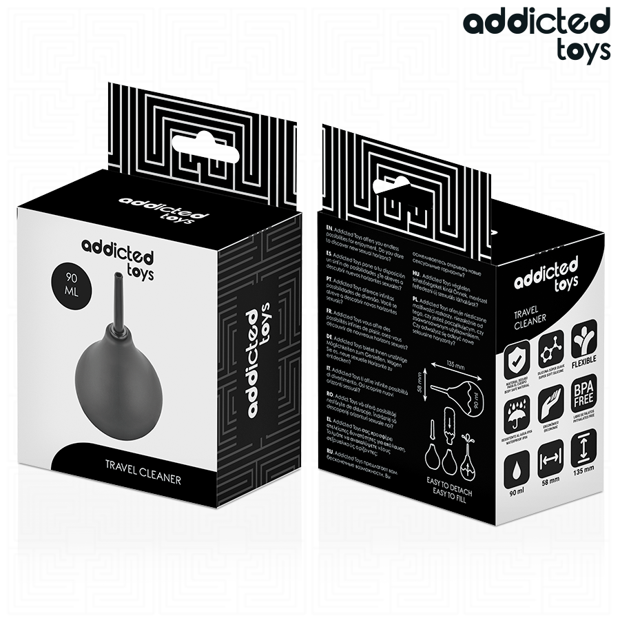ADDICTED TOYS - NETTOYANT ANAL VOYAGE TAILLE S 90 ML