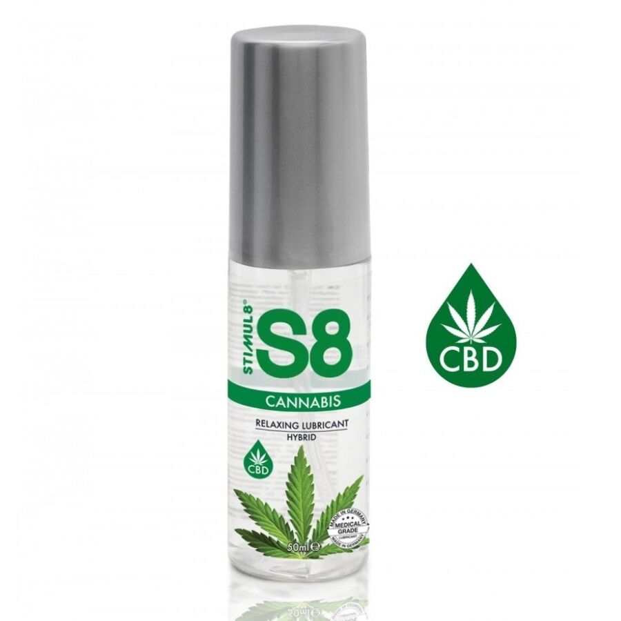 STIMUL8 - S8 LUBRIFIANT HYBRIDE AU CANNABIS 50 ML