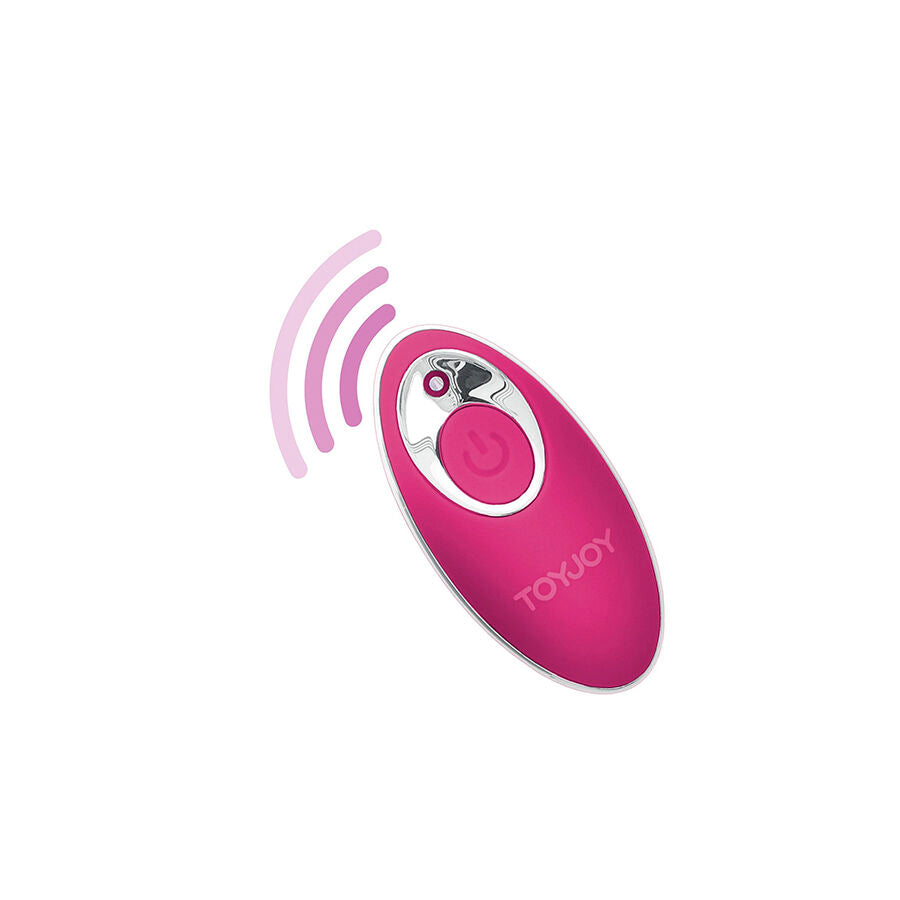TOYJOY - BONHEUR RECTO VERSO VIBRATEUR FUCHSIA TÉLÉCOMMANDE