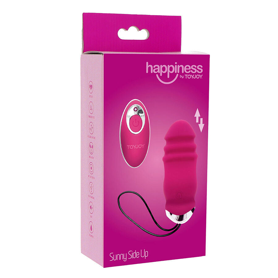 TOYJOY - BONHEUR RECTO VERSO VIBRATEUR FUCHSIA TÉLÉCOMMANDE