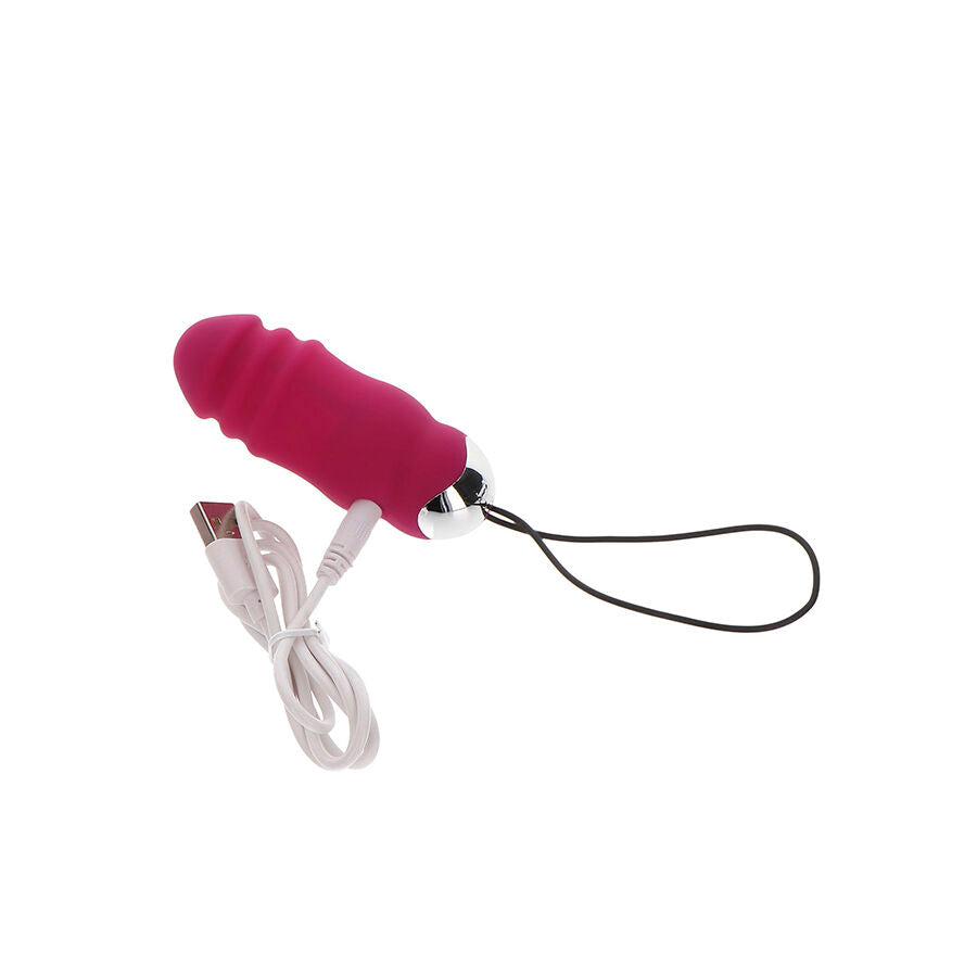 TOYJOY - BONHEUR RECTO VERSO VIBRATEUR FUCHSIA TÉLÉCOMMANDE