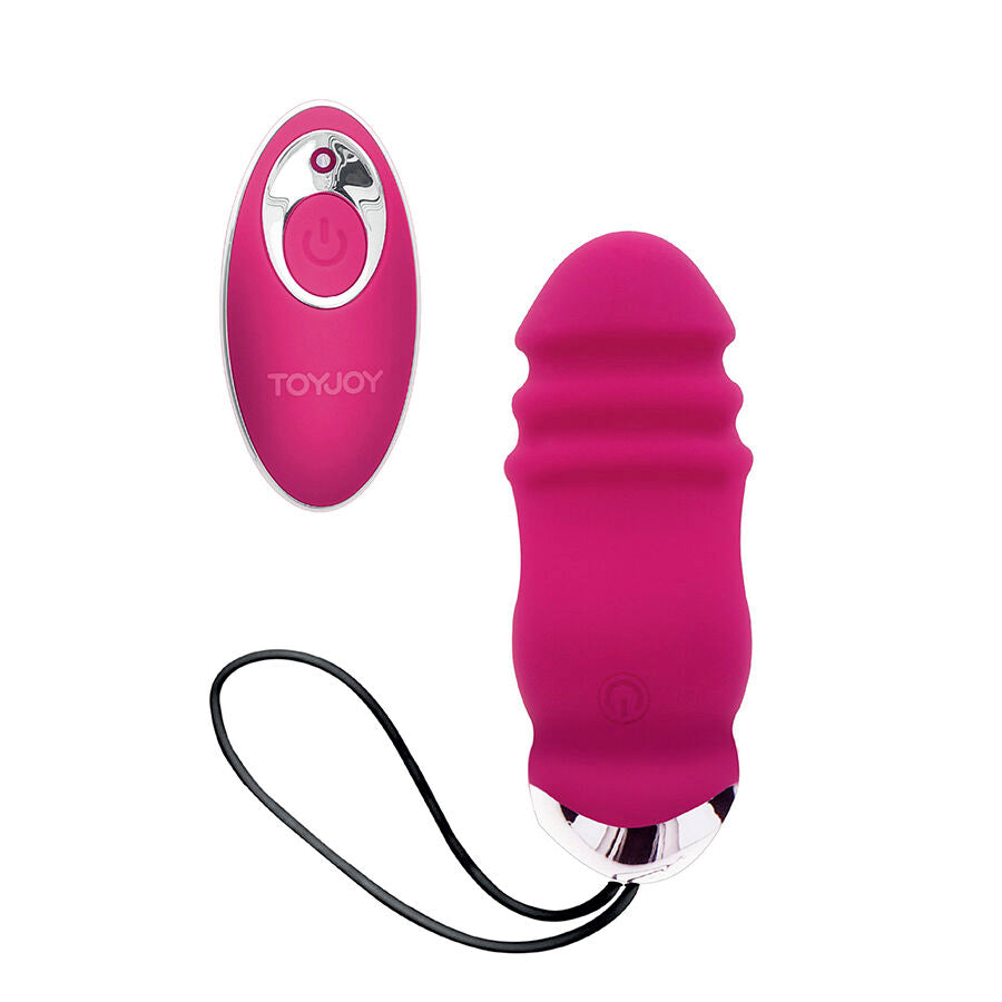 TOYJOY - BONHEUR RECTO VERSO VIBRATEUR FUCHSIA TÉLÉCOMMANDE