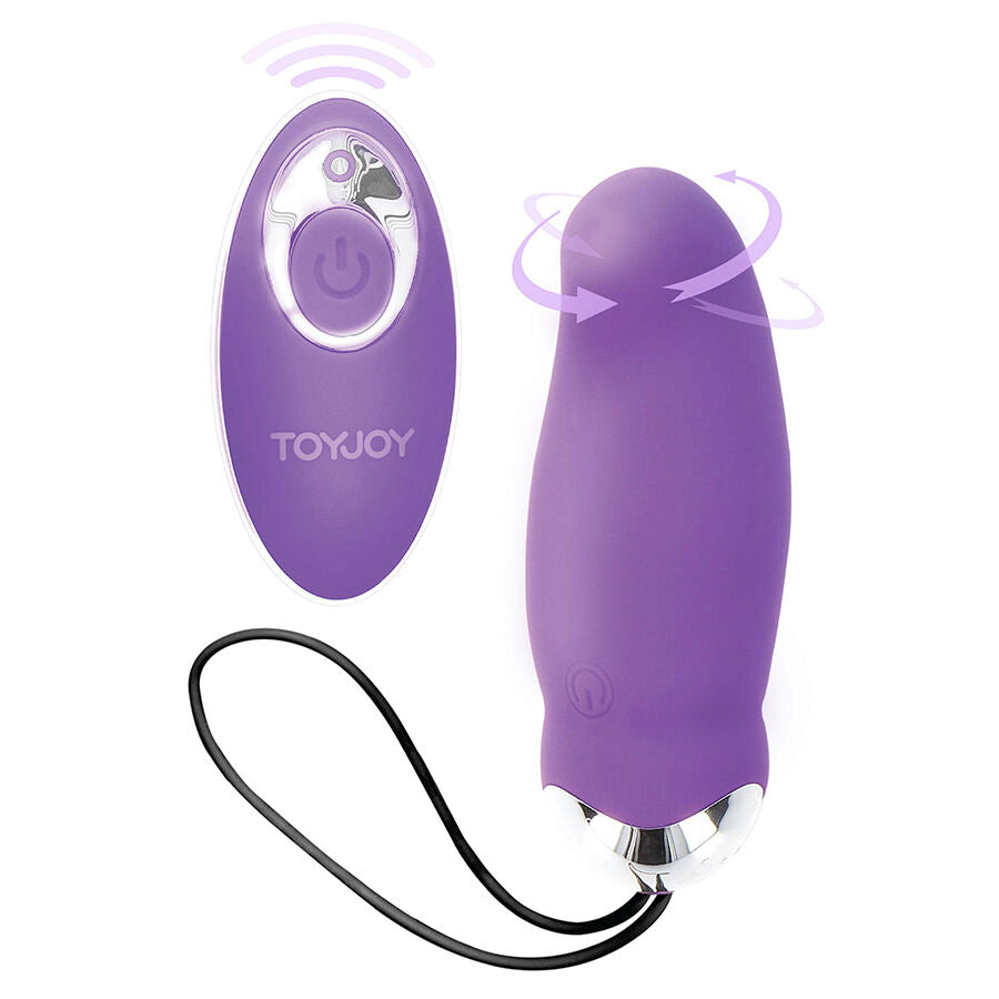 TOYJOY - HAPPINESS MY ORGASM EGGSPLODE VIBREUR LILA AVEC TÉLÉCOMMANDE