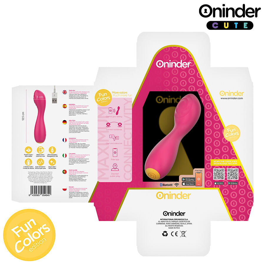 ONINDER CUTE - LOVE BUDDY MASTER G-SPOT VIBRATOR - APPLICATION MONDIALE GRATUITE