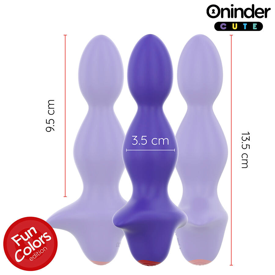 ONINDER CUTE - LOVE BUTT DILATATEUR PLUG ANAL VIBRANT - APPLICATION MONDIALE GRATUITE