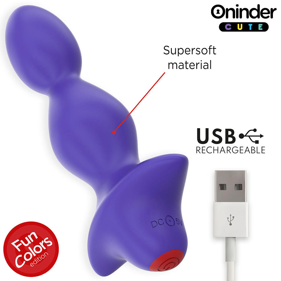 ONINDER CUTE - LOVE BUTT DILATATEUR PLUG ANAL VIBRANT - APPLICATION MONDIALE GRATUITE