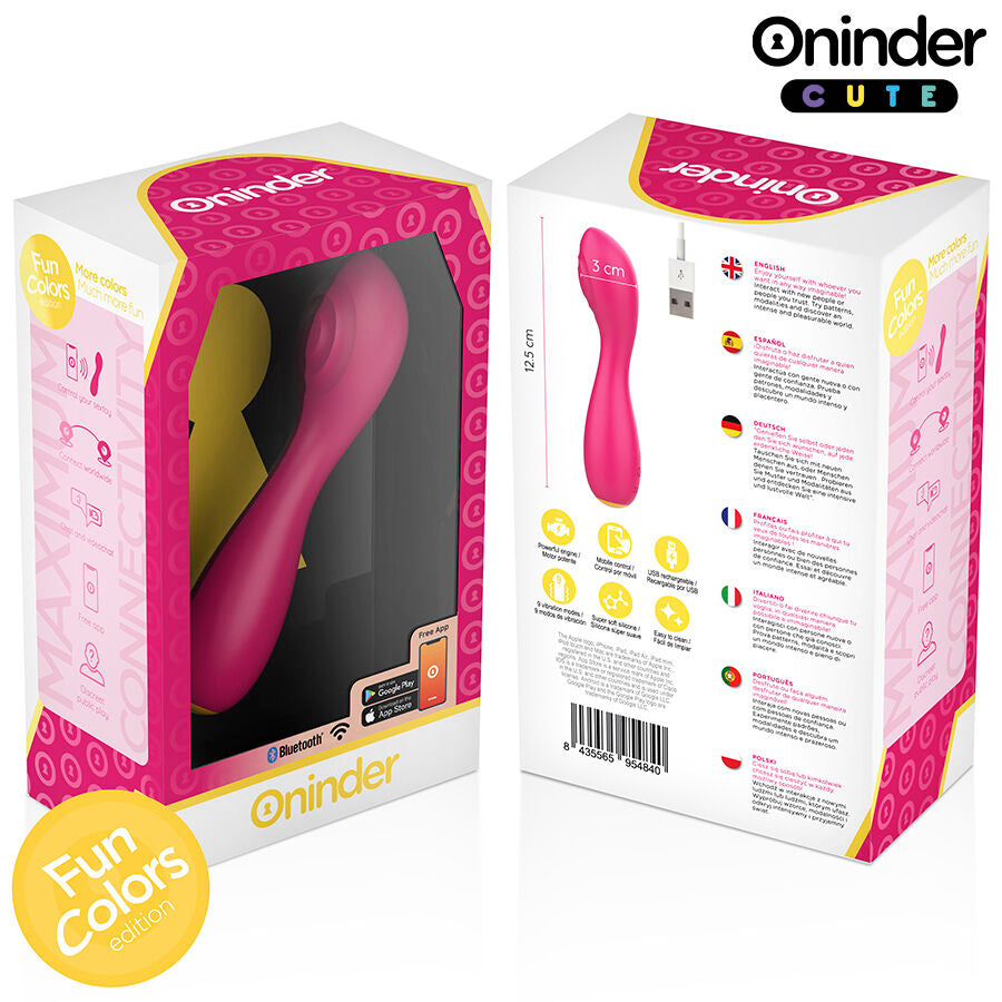 ONINDER CUTE - LOVE BUDDY MASTER G-SPOT VIBRATOR - APPLICATION MONDIALE GRATUITE
