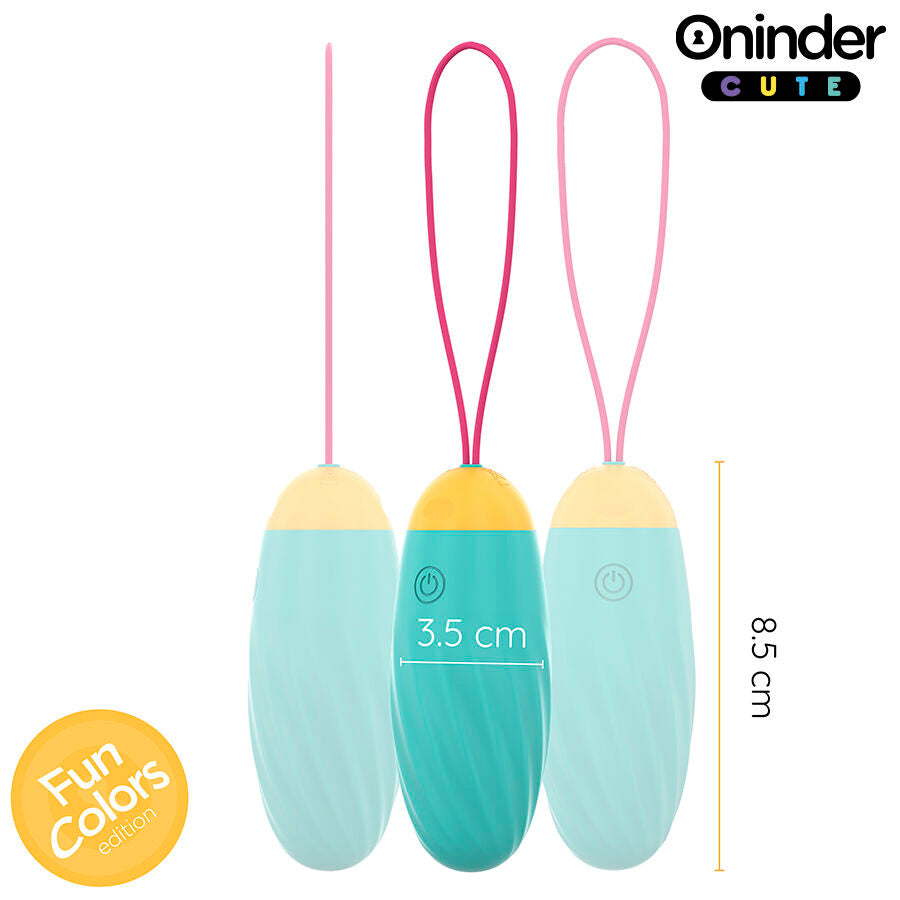 ONINDER CUTE – Œuf vibrant d’amour et de plaisir – Joyaux rotatifs en silicone – Application mondiale gratuite