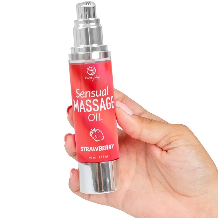 SECRETPLAY - ERDBEERE-MASSAGEÖL