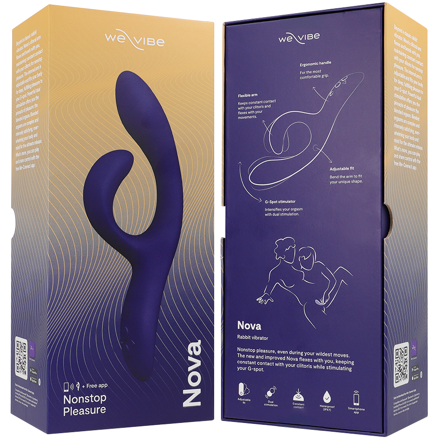 WE-VIBE - VIBREUR LAPIN NOVA 3 BLEU NUIT