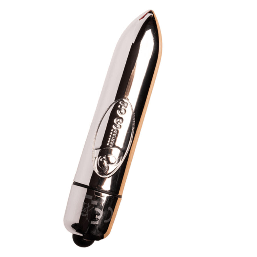 ROCKS-OFF - RO-80 BULLET VIBRANT CHROME ARGENT