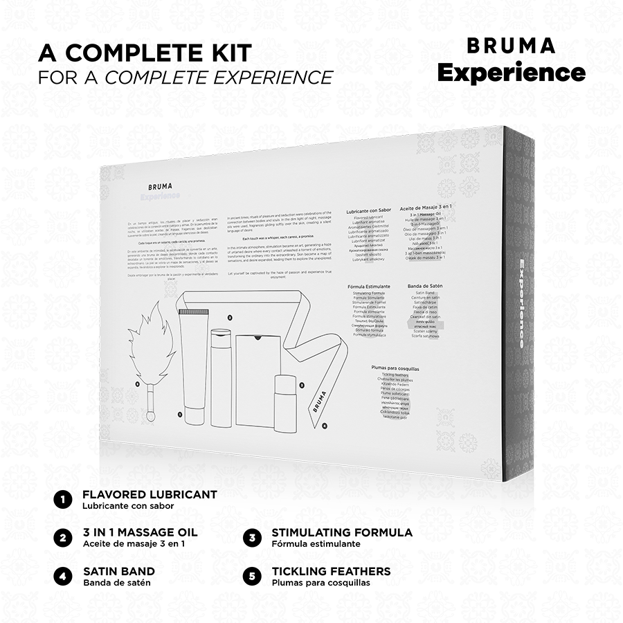 BRUMA XPERIENCE - KIT DE TENTATION VIBRO-ORGANIQUE DOUCE FRAISE