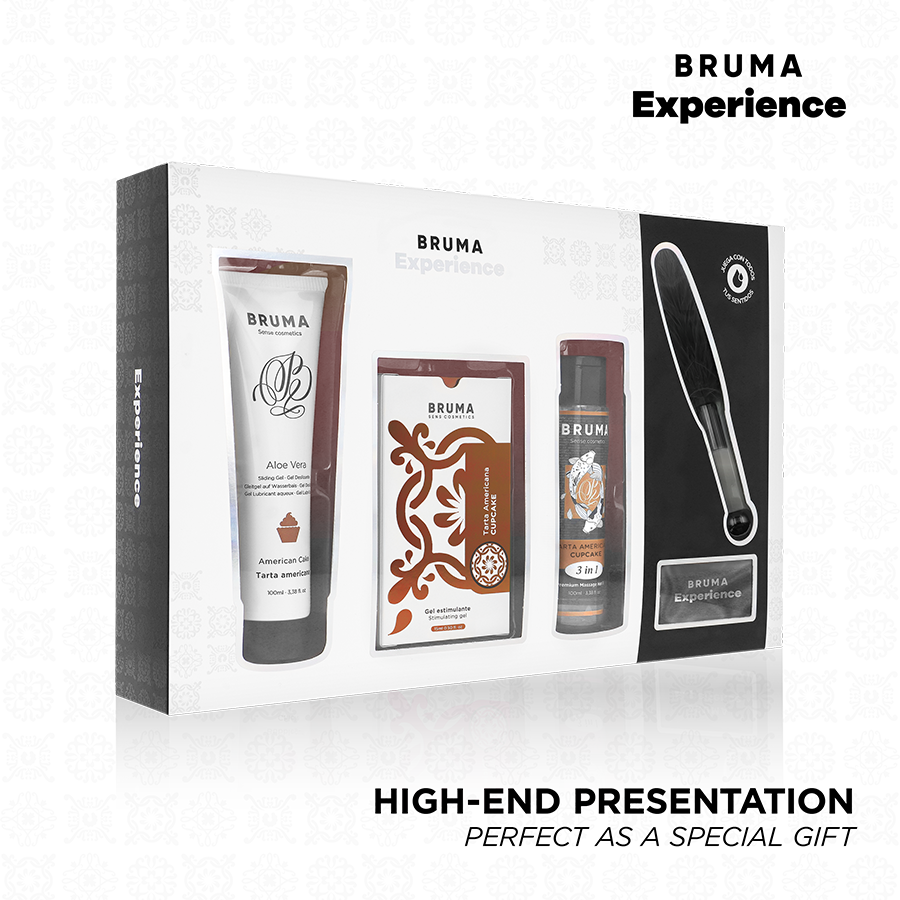 BRUMA XPERIENCE - KIT TENTATION TARTE AMÉRICAINE SUCRÉE AVEC INTENSIFICATEUR D'ORGAMES