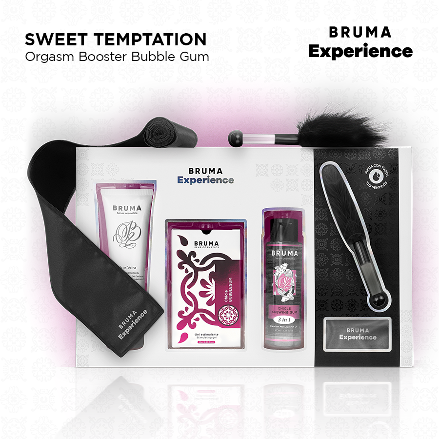 BRUMA XPERIENCE - KIT TENTATION LIQUIDAMBRE AVEC INTENSIFICATEUR D'ORGASME