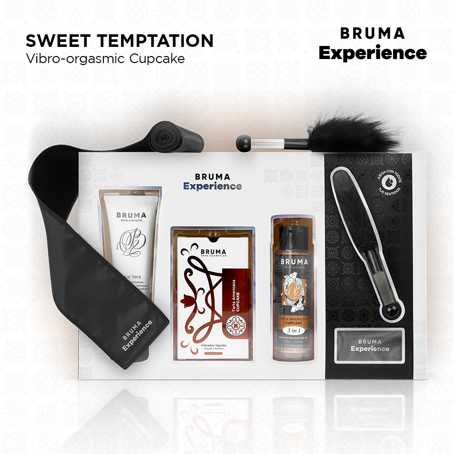 BRUMA XPERIENCE - SÜSSE VERSUCHUNG KIT VIBRO-ORGASMISCHER AMERIKANISCHER KUCHEN