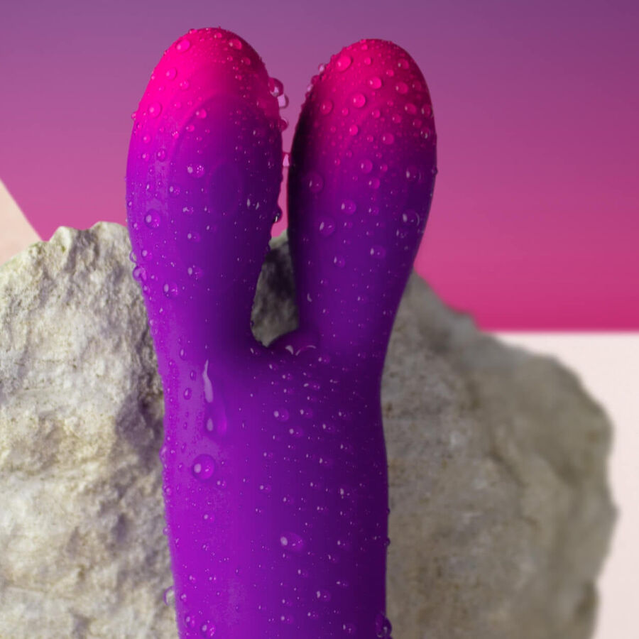 ROCKS-OFF - GLO-GIRL BUNNY VIBREUR SOUPLE VIOLET