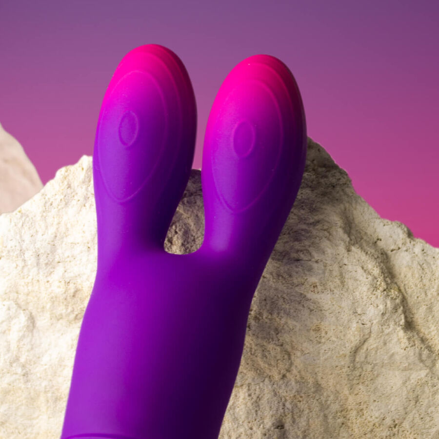ROCKS-OFF - GLO-GIRL BUNNY VIBREUR SOUPLE VIOLET