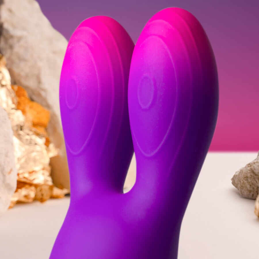 ROCKS-OFF - GLO-GIRL BUNNY VIBREUR SOUPLE VIOLET