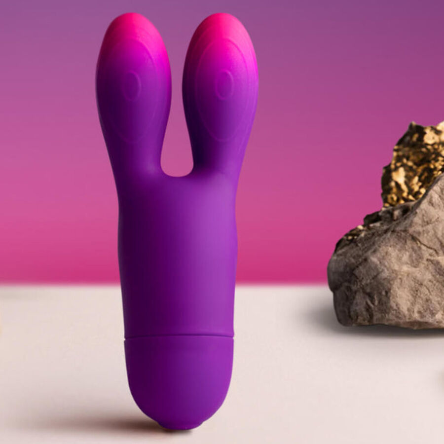 ROCKS-OFF - GLO-GIRL BUNNY VIBREUR SOUPLE VIOLET