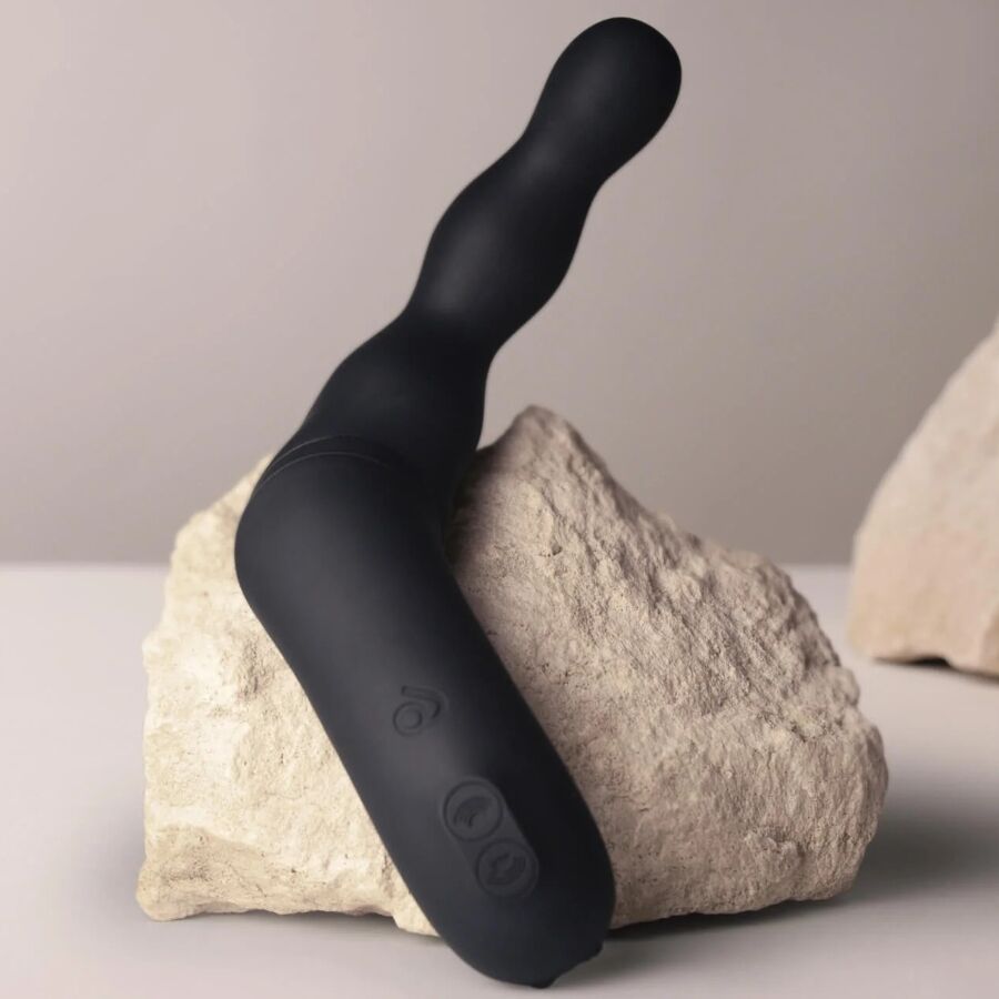 ROCKS-OFF - ADAPTATEUR VIBRANT PROSTATIQUE ET ANAL NOIR
