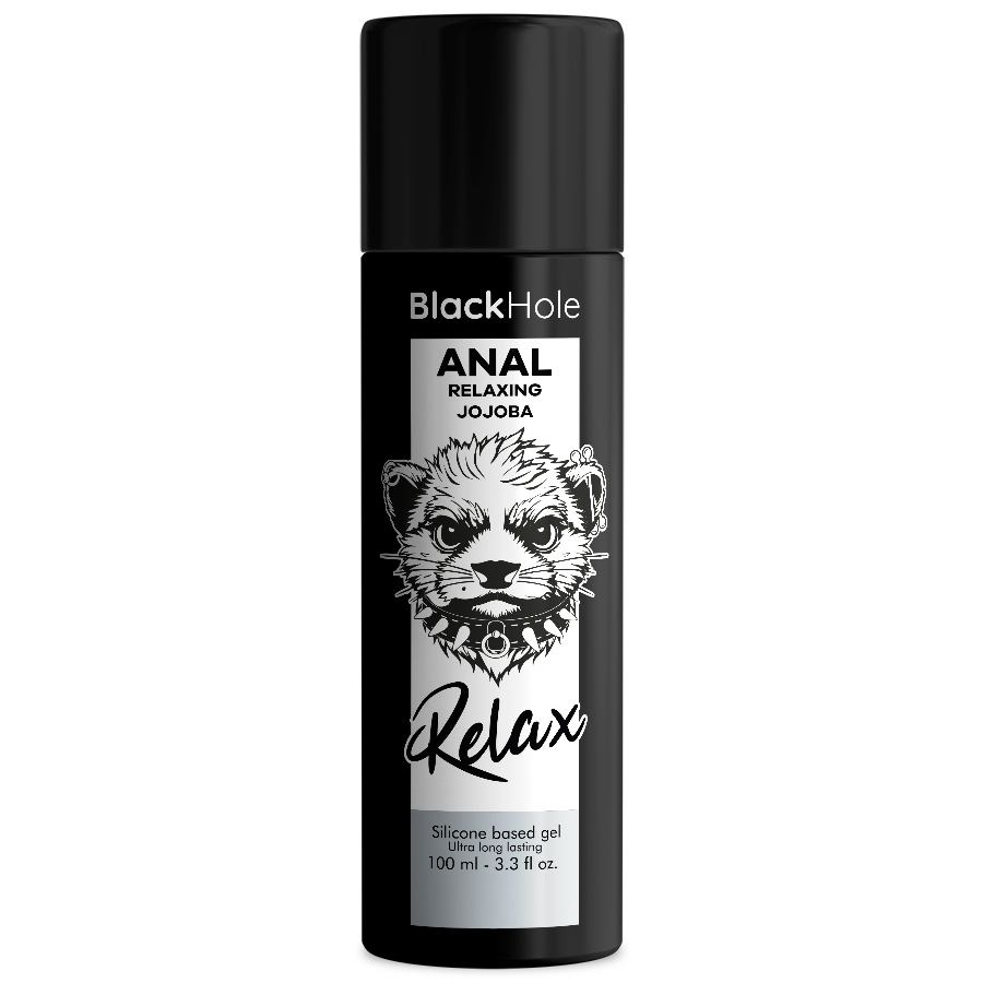 BLACK HOLE - JOJOBA RELAX ANAL À BASE DE SILICONE 100 ML