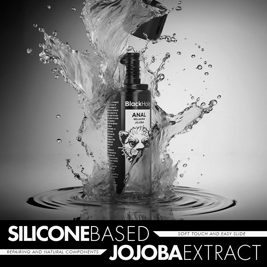 BLACK HOLE - JOJOBA RELAX ANAL À BASE DE SILICONE 100 ML