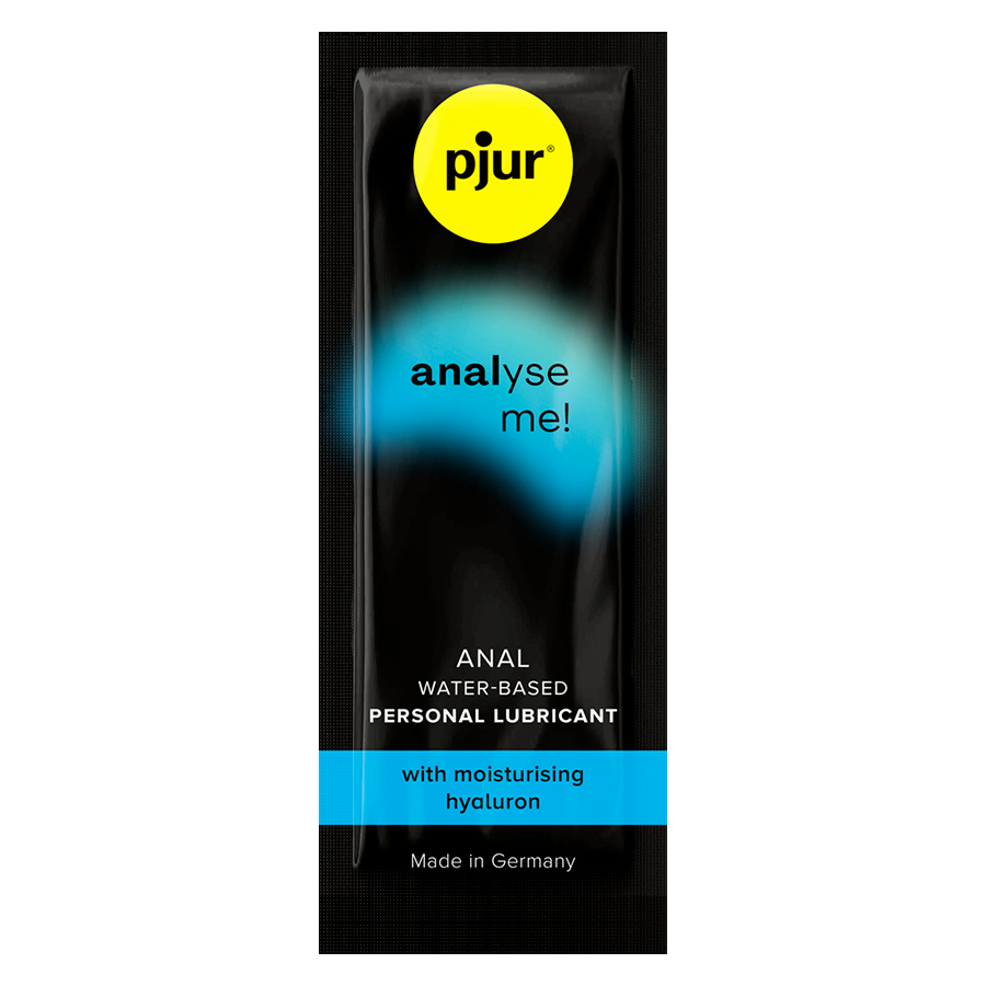 PJUR - ANALYZE ME LUBRIFIANT ANAL À BASE D'EAU 2 ML