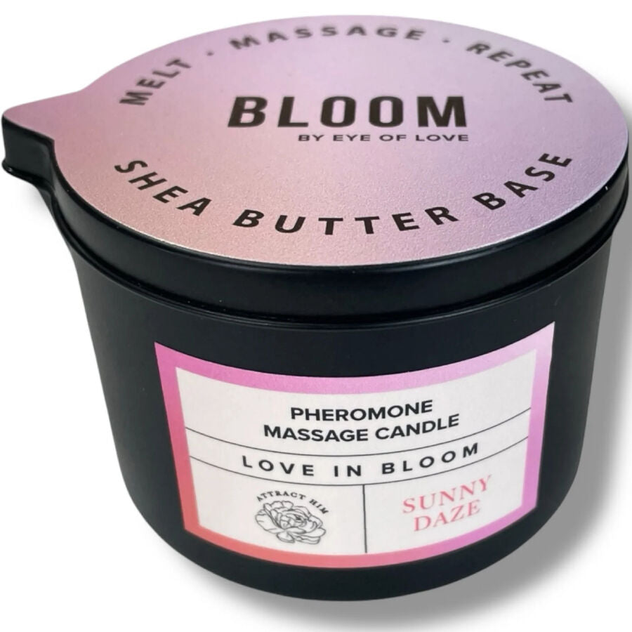 EYE OF LOVE - BOUGIE DE MASSAGE BLOOM SATIVA SUNNY DAZE 150 ML