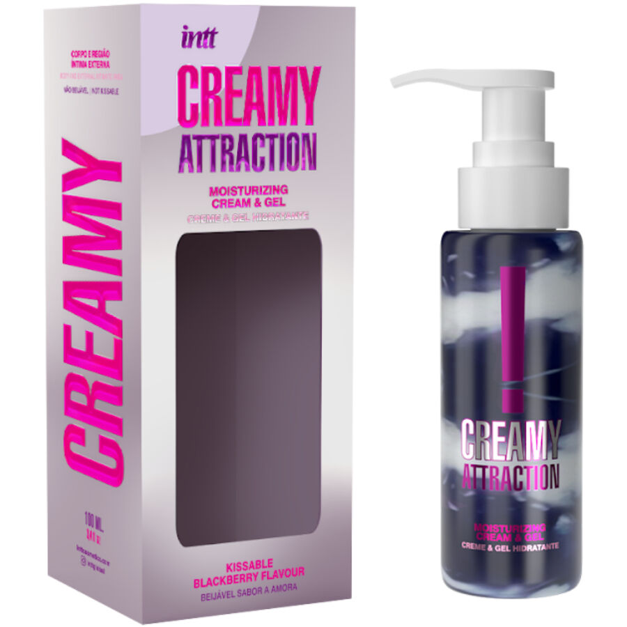 INTT RELEASES - CRÈME ET GEL À SAVEUR DE MÛRE KISSABLE 100 ML