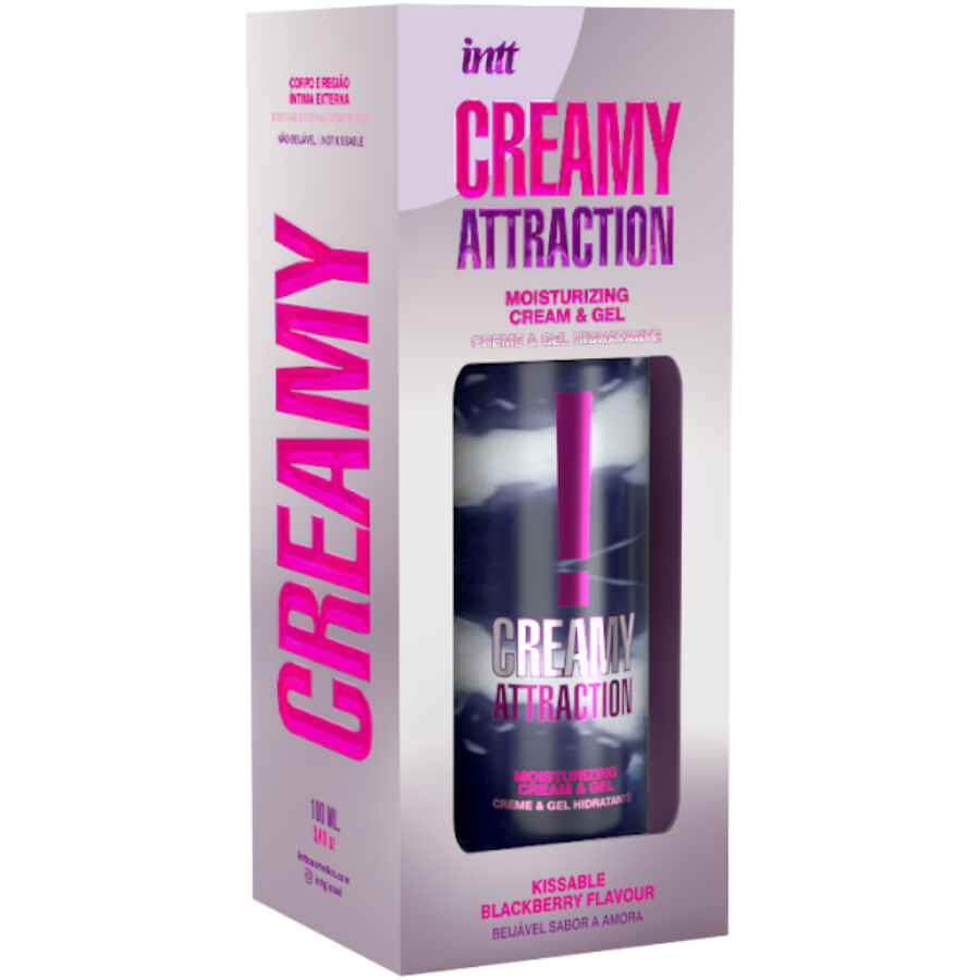 INTT RELEASES - CRÈME ET GEL À SAVEUR DE MÛRE KISSABLE 100 ML