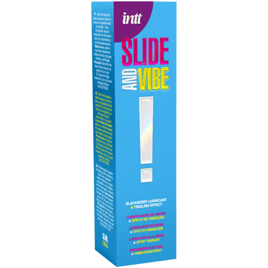 INTT RELEASES - KÜSSBARES VIBRIERENDES SCHMIERMITTEL AUF WASSERBASIS 35 ML