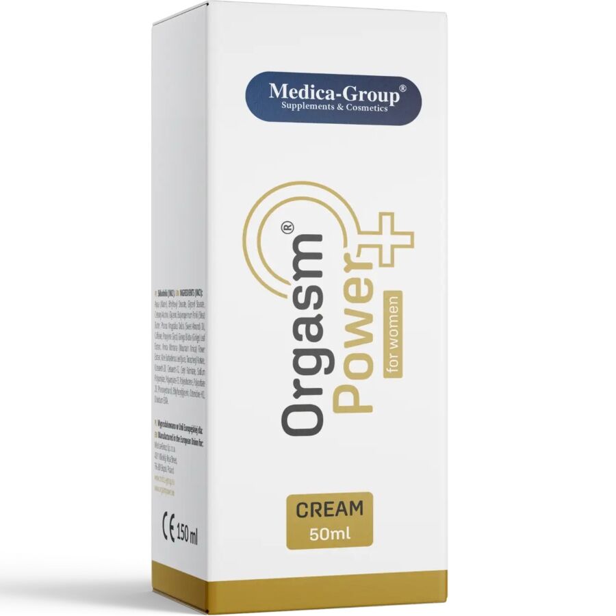 MEDICA GROUP - CRÈME INTIME ORGASM POWER POUR FEMMES 50 ML