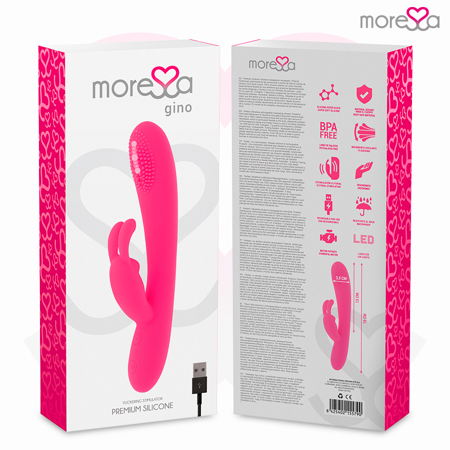 MORESSA - GINO SILICONE PREMIUM RECHARGEABLE