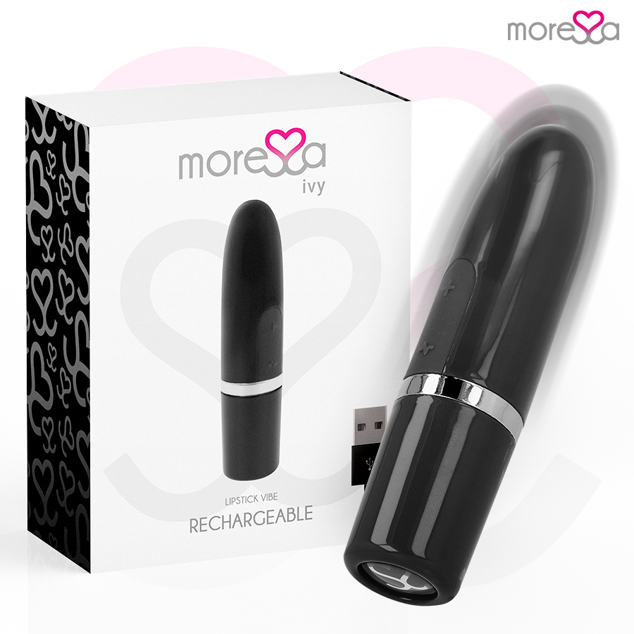 MORESSA - VIBRATEUR STIMULATEUR DE VOYAGE IVY NOIR