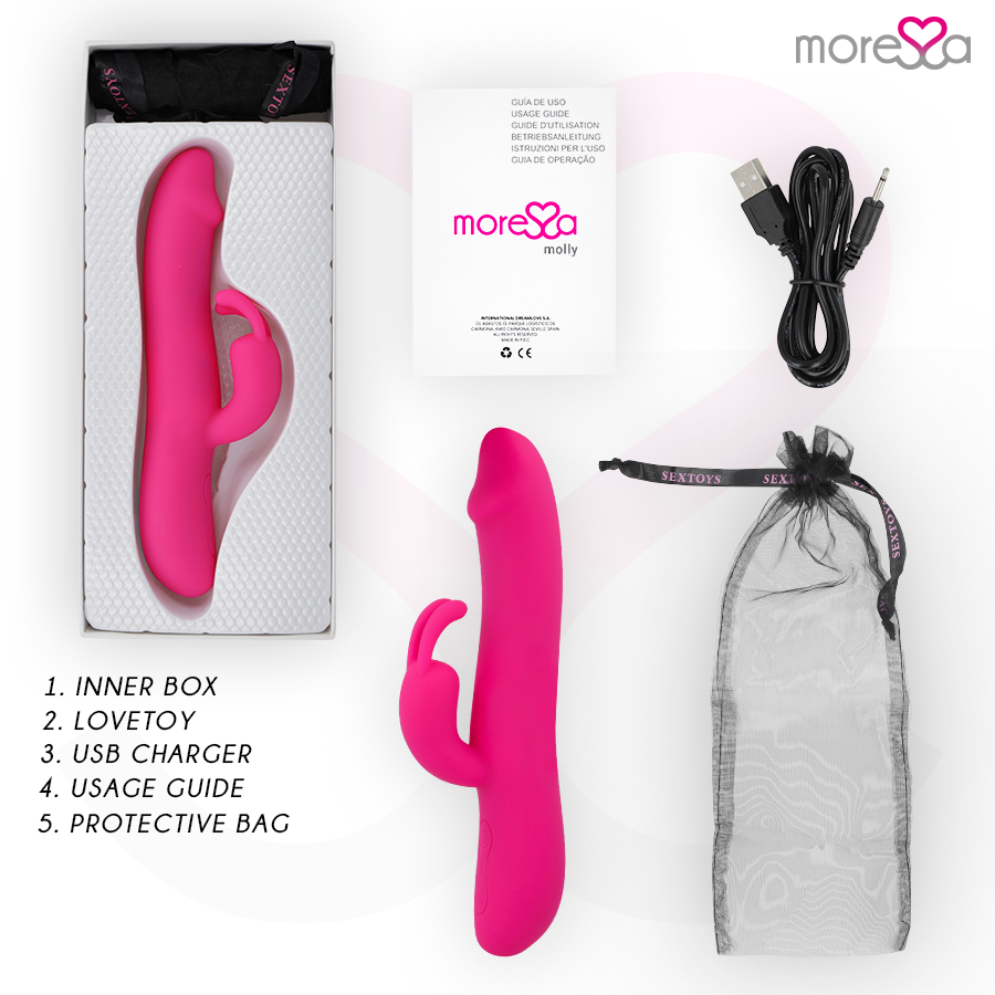 MORESSA - MOLLY PREMIUM SILIKON WIEDERAUFLADBAR