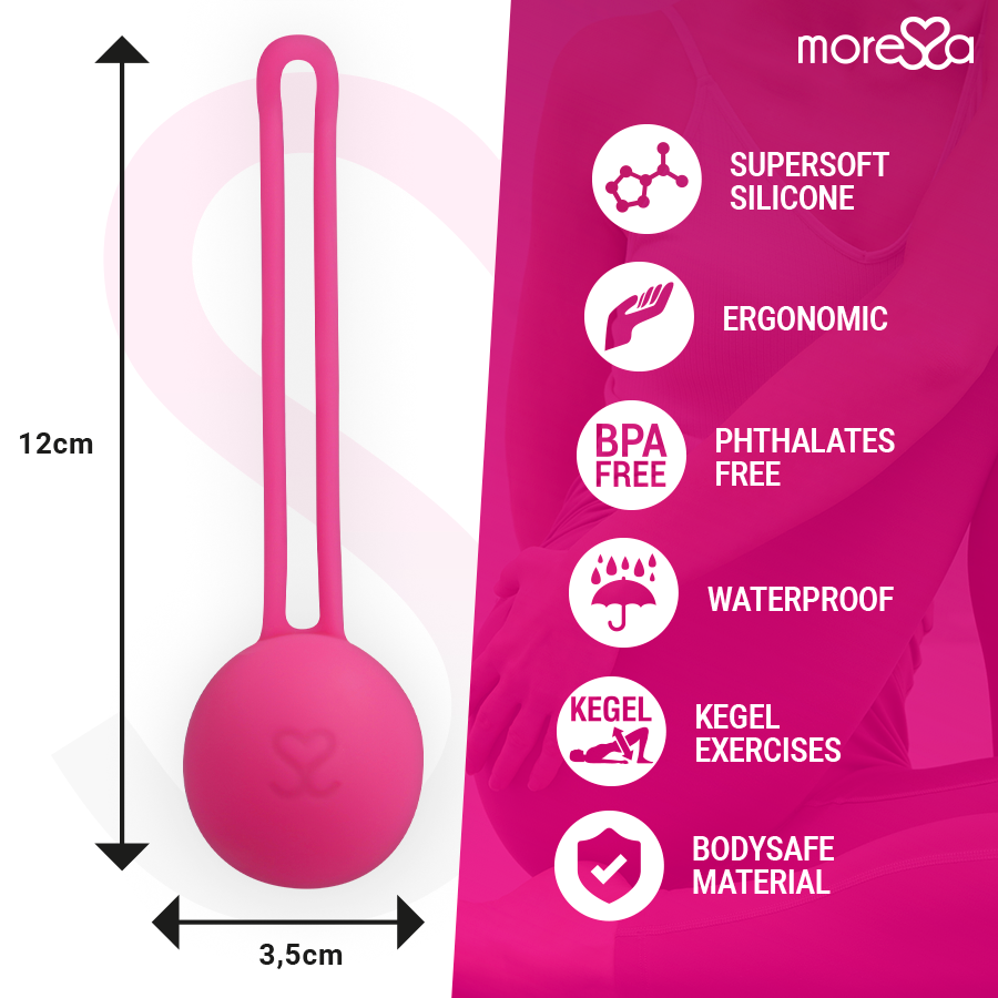 MORESSA - OSIAN ONE SILICONE PREMIUM ROSE