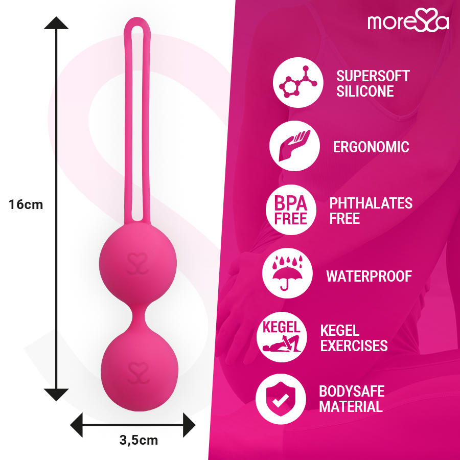 MORESSA - OSIAN TWO SILICONE PREMIUM ROSE